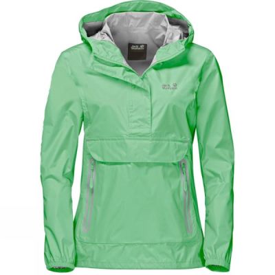 Chaquetas Jack Wolfskin Cloudburst Smock Mujer - Verde - Chile BHY614925